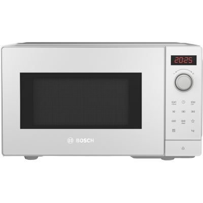 Bosch FFL023MW0, Freestanding Microwave, Series 2, White, with 5-year guarantee!