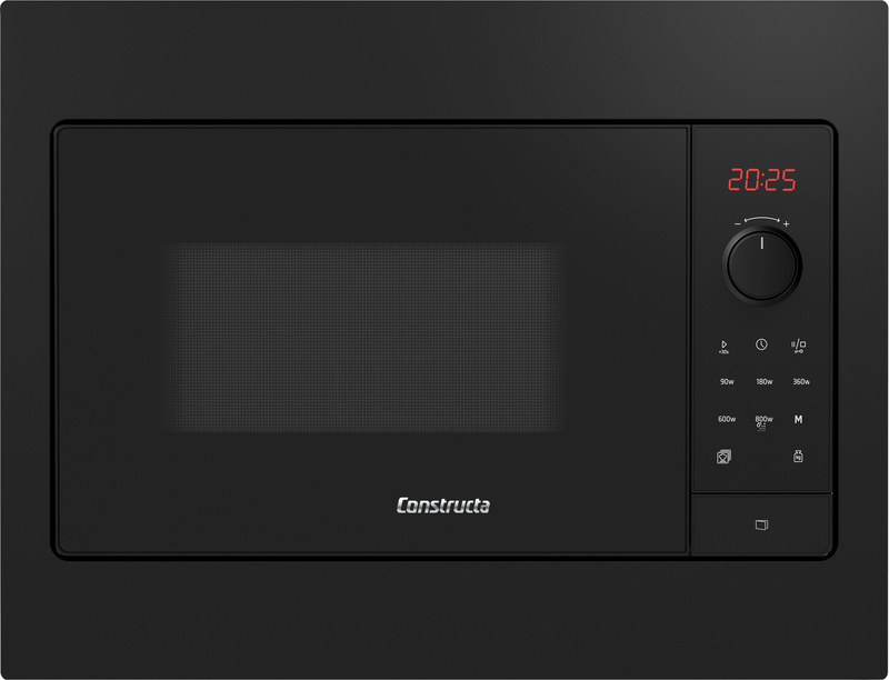 Constructa CC1P91256, built-in microwave, black, with 5 year guarantee!