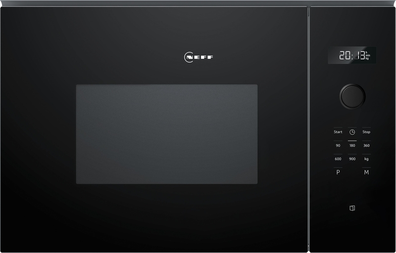 Neff HLAWD53K0, built-in microwave oven, black, with 5 year guarantee!