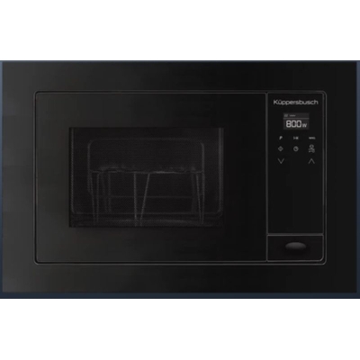 Küppersbusch M 6120.0 S, microwave with grill, 38 cm, black, with 5 year guarantee!