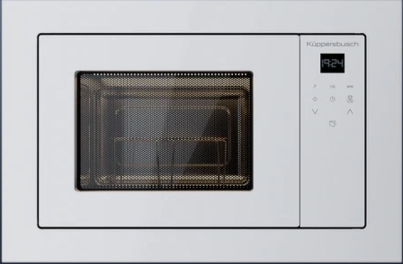 Küppersbusch M 6120.0 W, microwave with grill, 38 cm, white, with 5 year guarantee!