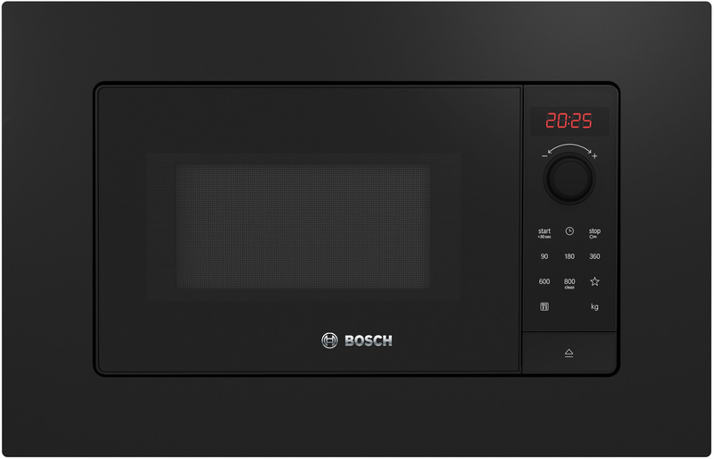 Bosch BFL623MB4, built-in microwave, series 2, black, with 5 year guarantee!