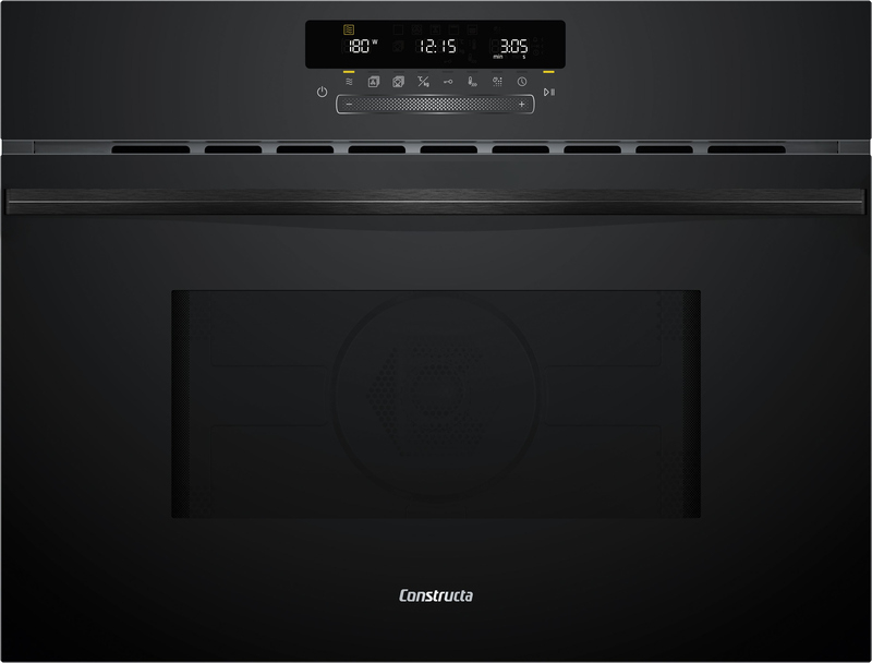 Constructa CC4W91963, sisseehitatud kuuma õhuga mikrolaineahi, 60 x 45 cm, must, garantiiga 5 aastat!