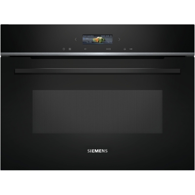 Siemens CE732GXB1, iQ700, built-in microwave, 60 x 45 cm, black, stainless steel, 5 year guarantee