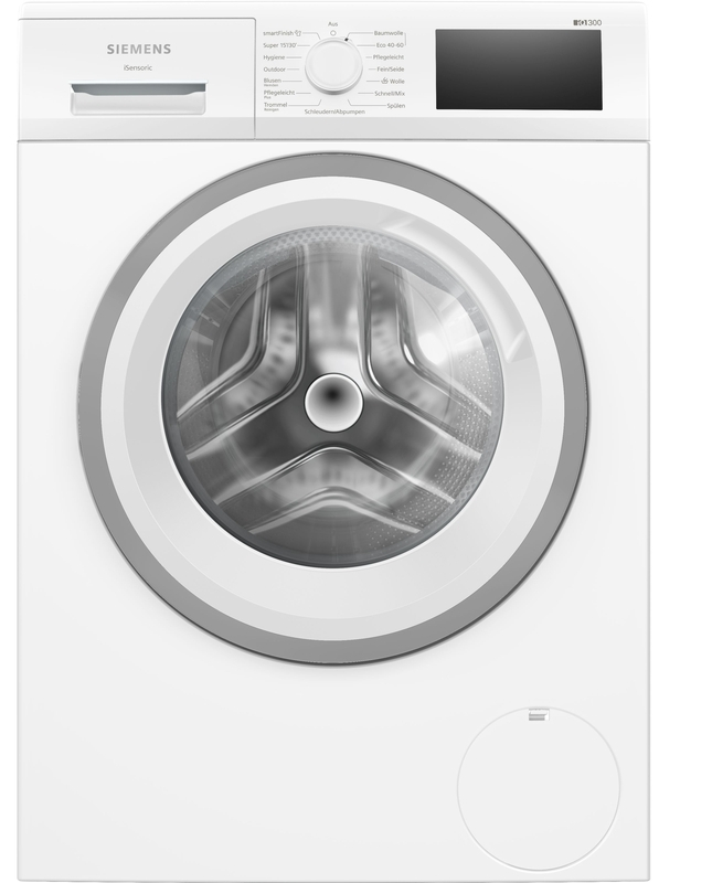 Siemens WM14N127, iQ300, washing machine, front loader, 8 kg, 1400 rpm. EKK: A, with a 5 year guarantee!