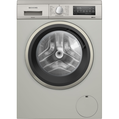 Siemens WU14UTS8, iQ500, washing machine, can be built under - front loader, 9 kg, max. 1400 rpm, silver-inox, EKK: B, with 5 year guarantee!