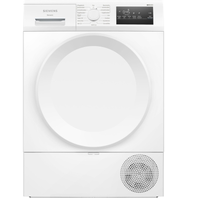 Siemens WT43HV04, iQ300, soojuspumbaga kuivati, 8 kg, valge, EKK: D, garantiiga 5 aastat!