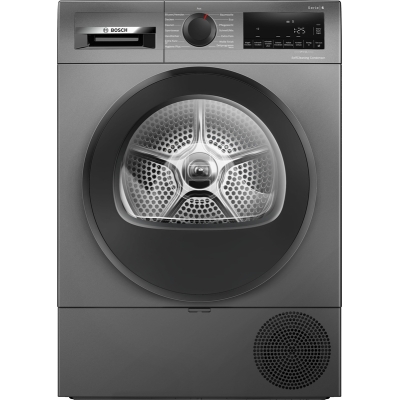 BOSCH WQG2450R11, soojuspumbaga kuivati, eraldiseisev, 9kg, kr: D, garantiiga 5 aastat!
