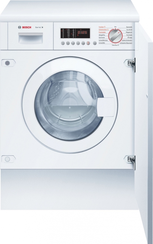 Bosch WKD28543, washer-dryer, fully integrable, 7/4kg, series 6, EEK: E/E, with 5 year guarantee!