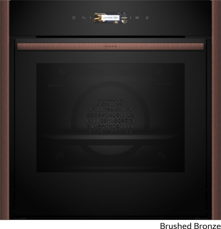 Neff B59CR3AY0, built-in oven with Circo Therm, brushed bronze Z9060BY0, EEK: A+, WITH 7 YEAR WARRANTY