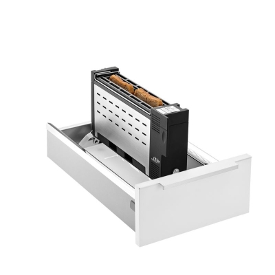 ritter sisseehitatud röster ET 10, must roostevaba teras, 1111045