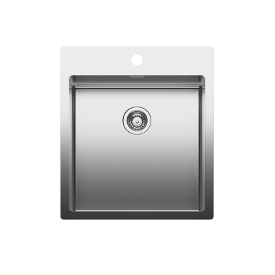 Naber flush built-in sink, Corno Basso PR3, stainless steel, 1013145