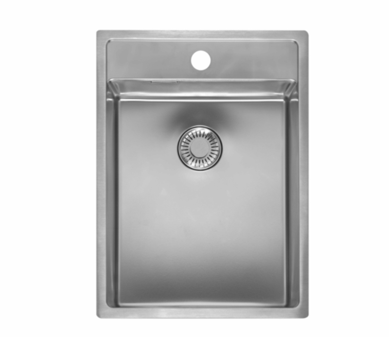 Стол под смеситель Reginox New York 34x40, накладная раковина из нержавеющей стали, R37423