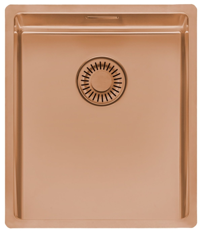 Reginox New York 34 x 40, stainless steel sink, color Copper II, R39342