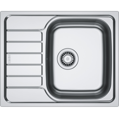 Franke Spark SKL 611-62 (50) built-in sink stainless steel linen, reversible, 101.0729.488
