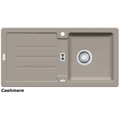 Franke Strata STG 614 Fragranit DuraKleen Plus, strainer basket eccentric, color cashmere, 114.0302.763