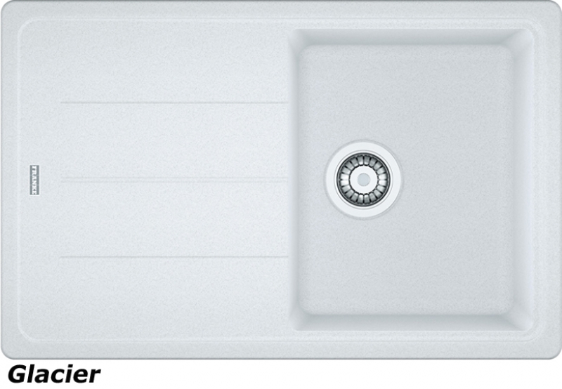 Franke Basis BFG 611 Fragranit DuraKleen Plus цвет Ледник, 114.0256.611