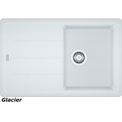 Franke Basis BFG 611 Fragranit DuraKleen Plus color Glacier, 114.0256.611