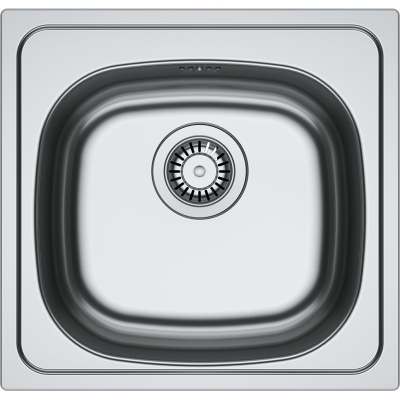 Franke Spark SKN 610-37-44 built-in sink unbrushed stainless steel, 101.0714.957
