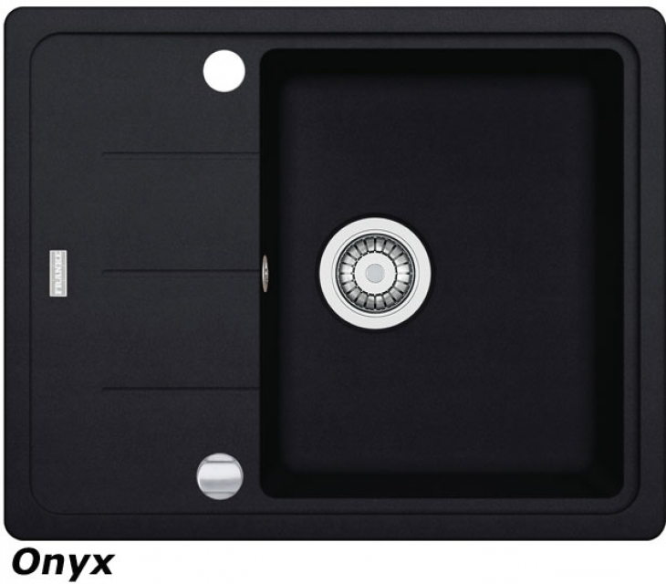 Franke Basis BFG 611-62 Fragranit DuraKleen Plus цвет Оникс, 114.0301.331