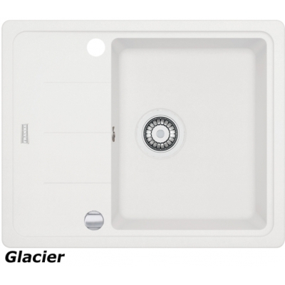 Franke Basis BFG 611-62 Fragranit DuraKleen Plus color Glacier, 114.0301.335