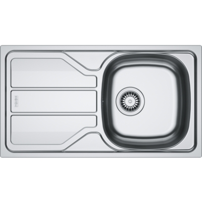 Franke Flash FLN 611-78 (44) built-in sink unbrushed stainless steel, reversible, 101.0738.584