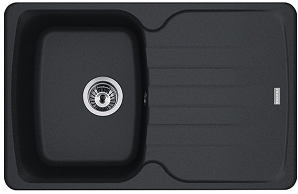 Franke Antea AZG 611-78 Fragranit+ Onyx, 114.0512.151, installation 45cm