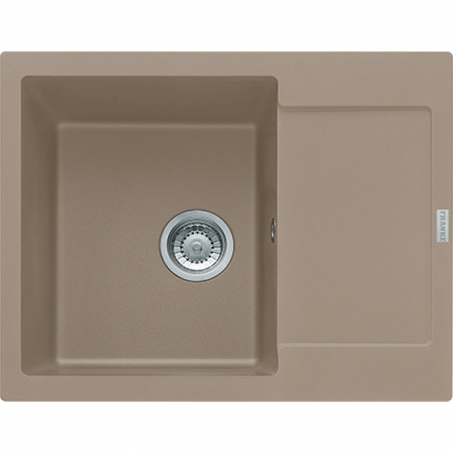 Franke Maris MRG 611-62, Fragranit+, push button valve, color cashmere, 114.0477.508