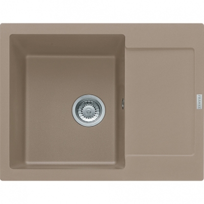 Franke Maris MRG 611-62, Fragranit+, push button valve, color cashmere, 114.0477.508