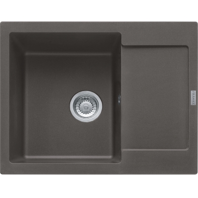 Franke Maris MRG 611-62, Fragranit+, push button valve, color slate gray, 114.0723.982