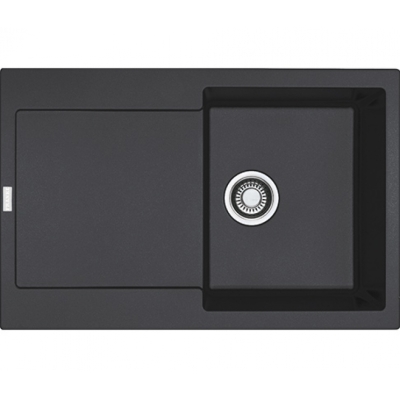 Franke Maris MRG 611 Fragranit+, кнопочный клапан, цвет оникс, 114.0477.485