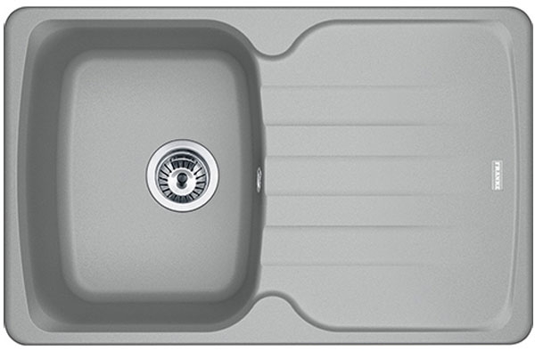 Franke Antea AZG 611-78 Fragranit+ stone gray, 114.0512.158, installation 45cm