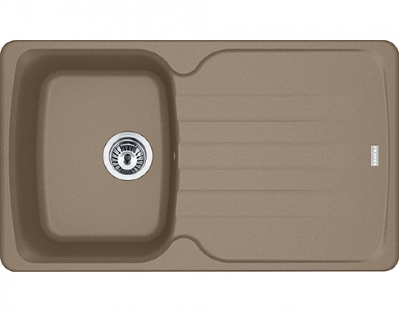 Franke Antea AZG 611-86 built-in sink Fragranit+, color cashmere, 114.0477.979
