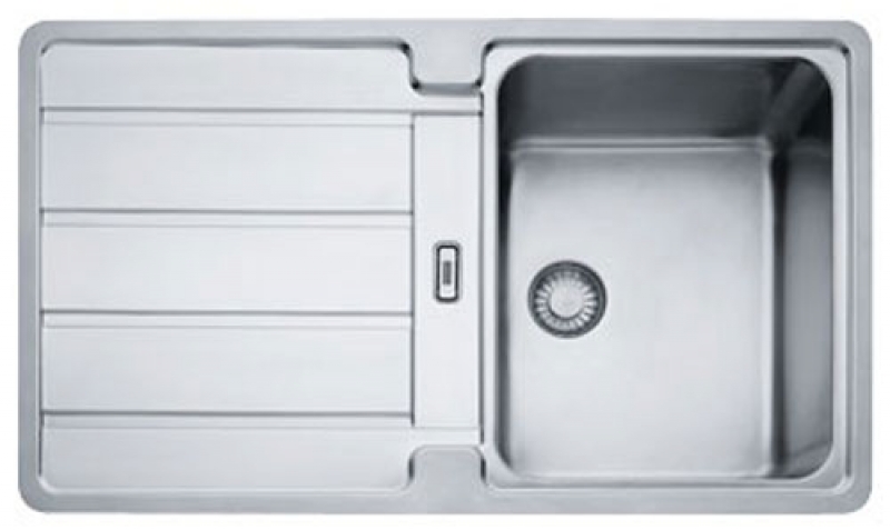 Franke Hydros HDX 214 sisseehitatud kraanikauss - SlimTop, nuppklapp, 127.0378.717