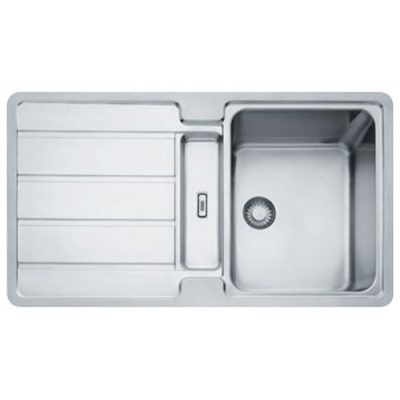 Franke Hydros HDX 284 built-in sink - SlimTop, push button valve, 127.0378.735