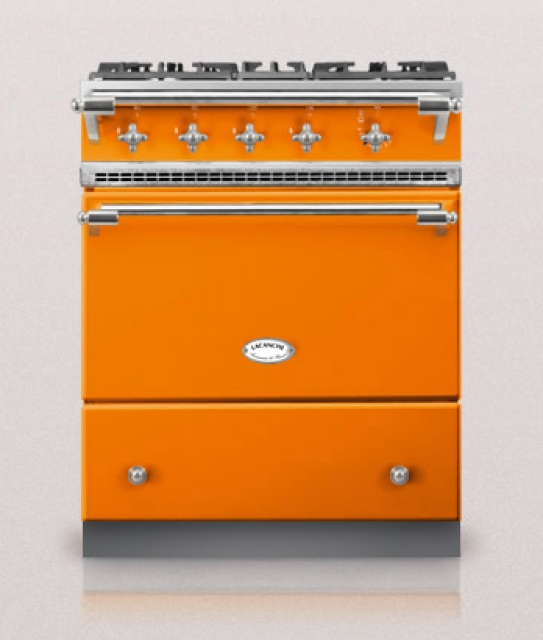 Lacanche Cormatin Classic, cooking station, 70 cm, color tangerine, with 5 year guarantee!