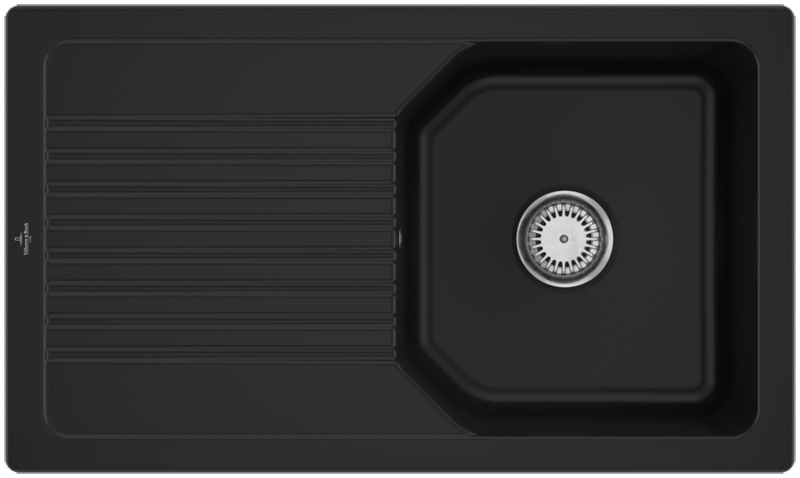 Villeroy &amp; Boch Linara 50, color R7 Pure Black, Premiumline