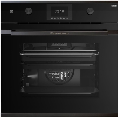 Küppersbusch BP 6381.0 S2, oven black / Black Chrome, with 5 year guarantee!
