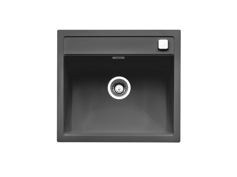 Naber встраиваемая раковина, раковина со смывом, композит, Ангола 56, гранит лава, 1106027