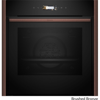 Neff B59CR7KY0, built-in oven with pyrolysis, brushed bronze Z9060BY0, EEK: A+, WITH 7 YEAR WARRANTY