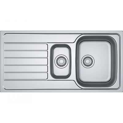 Franke Smart SKX 651 built-in sink stainless steel, eccentric valve, reversible, 101.0464.044