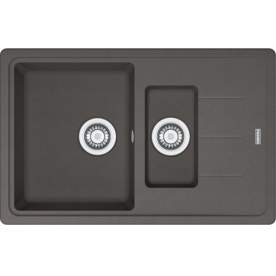 Franke Basis BFG 651-78 Fragranit DuraKleen Plus color slate gray, 114.0723.961