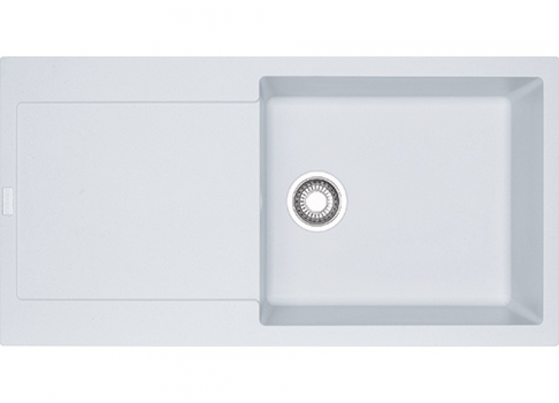 Franke Maris MRG 611-97 XL built-in sink Fragranit+, color Glacier, 114.0477.373