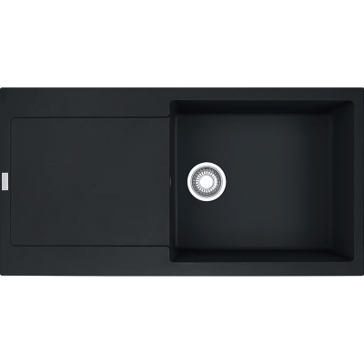 Franke Maris MRG 611-97 XL built-in sink Fragranit+, color matt black, 114.0627.362