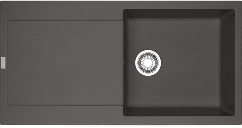 Franke Maris MRG 611-100 Fragranit+, кнопочный клапан, цвет шиферно-серый, 114.0715.516