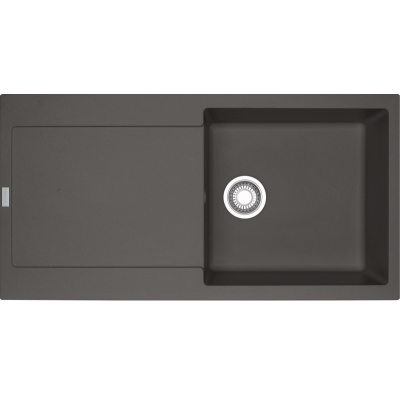 Franke Maris MRG 611-100 Fragranit+, push button valve, color slate gray, 114.0715.516