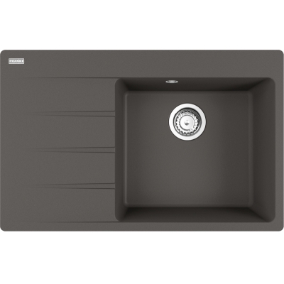 Franke Centro CNG 611-78 A Fragranit DuraKleen Plus, basin on the right, color slate gray, 114.0723.990