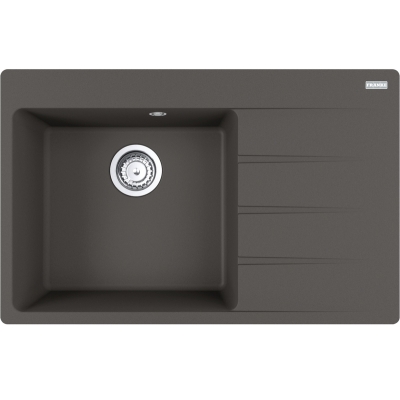 Franke Centro CNG 611-78 A Fragranit DuraKleen Plus, basin on the left, color slate gray, 114.0723.991