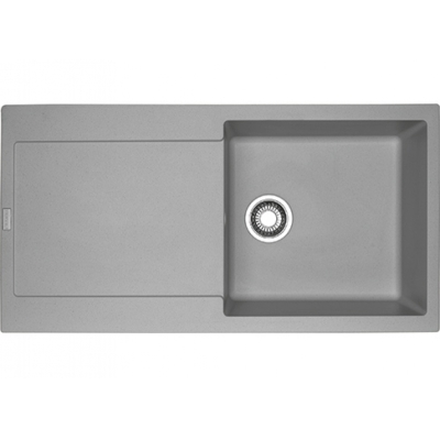 Franke Maris MRG 611-100 Fragranit+, push button valve, color stone gray, 114.0477.355