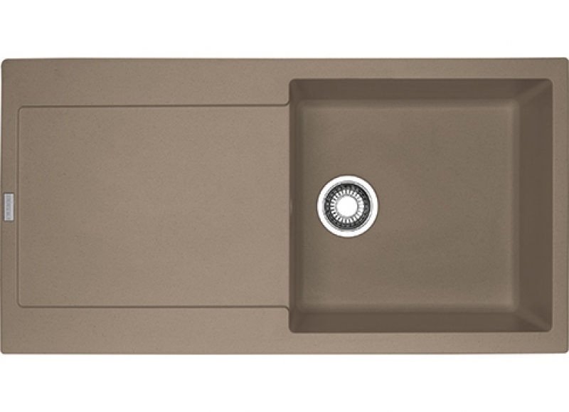 Franke Maris MRG 611-100 Fragranit+, push button valve, color cashmere, 114.0477.361